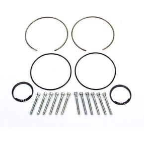 WARN 11967 Locking Hub Service Kit with Snap Rings, Gaskets, Retaining Bolts and O-Rings for Dodge, GM & Ford