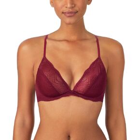 DKNY Women's Wave Lace Pattern Unlined Wired Demi Bra