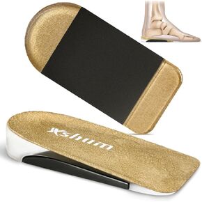 Heel Cushions for Achilles Tendonitis Relief, Heel Cups for Heel Pain and Plantar Fasciitis, Heel Lift Inserts Provide Support and Cushioning for Men Women (Apricot, Small: W 6-9 | M 6-7.5)