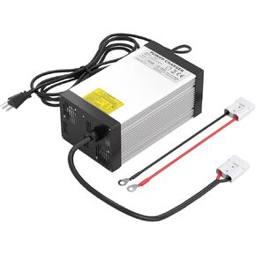 شاحن بطارية LIFEPO4 12V 40A ، شاحن بطارية ليثيوم ذكي AC-DC لبطاريات ليثيوم LIFEPO4 12.8V ، شحن سريع 40A للطاقة الشمسية ، البحرية ، RV ، بطاريات محرك التصيد