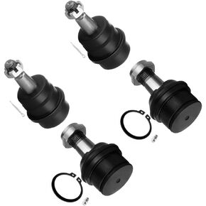 SCITOO 4pcs 4WD Front Suspension Kit Lower Ball Joint Upper Ball Joint Fit 1994-1999 for Dodge Ram 1500 Ram 2500