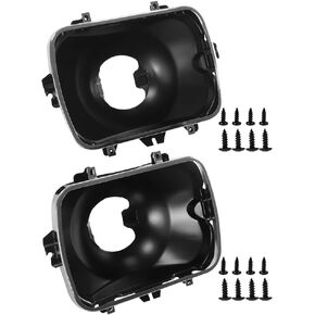 42437 Headlights Brackets Buckets Compatible with GMC Yukon V1500 Savana 1500 1980-2016 Compatible with Chevrolet Express 1980-2009 5X7 Front Head Lights Support Holder Mounting Brackets
