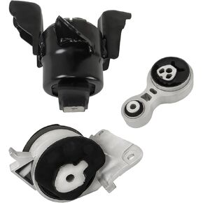 3Pcs Engine Transmission Mount Set A4431 A5556 A5740 Replacement for Ford Fusion 2.5L 2010-2012 Mercury Milan 2010-2011 2.5L