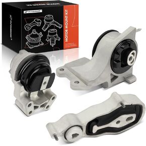 A-Premium 3PCS Engine Motor Mount Transmission Mount and Torque Strut Mount Set Compatible with Ford Taurus Flex 2013-2019, Police Interceptor Sedan & Lincoln MKS, MKT, Automatic Transmission