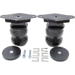 FR350SDJ Rear Air Helper Springs Kit Left and Right Fit for Ford F-350 Super Duty 2WD 4WDSES 2017-2025, Upgraded Rear Bump Stop Replace FR350SDJ, 1 Pair