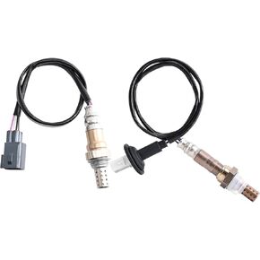 2Pcs Upstream and Downstream Oxygen O2 Sensor for 2003-2006 Vibe,2003-2004 Corolla,2003-2006 Matrix L4-2.4L.OE#25024486 25024777