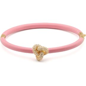 kate spade new york Double Knot Pave Hinged Bangle