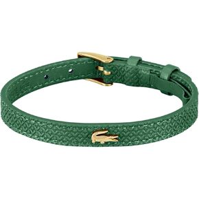Lacoste.12.12 سوار جلدي للنساء - يمكن تعديله بسهولة - التصميم الحديث ، مجموعة مميزة - ملحق الموضة - هدية لها
