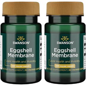 Swanson Eggshell Membrane 500 mg 30 Veg Caps (2 Pack)