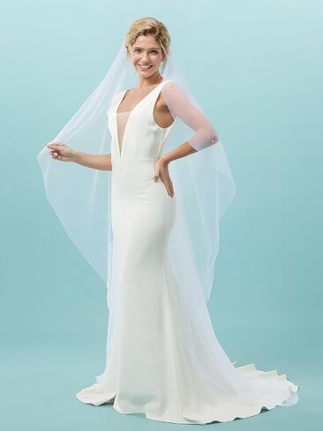 Pearl Bride Wedding Veil Bridal Tulle Veils Hair Accessories Bridal Veils with Matel Comb in Saudi Arabia