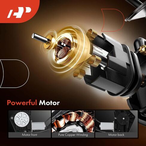 A-Premium Front Left Electric Power Window Regulator with Motor (2-Pin) Compatible with Dodge Journey 2009-2020, Front Driver Side, Replace# 68043735AA in Kuwait