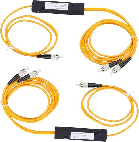 FC/UPC Fiber Optical Splitter 1x2(1 in 2 Out) Singlemode Fiber Pigtail for Network signal Distribution in Saudi Arabia