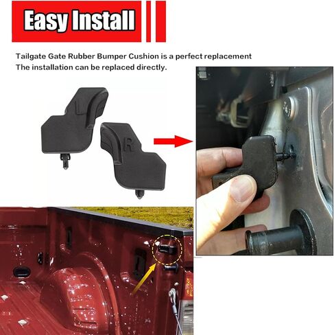 الوفرة المحفوفة بالمصدبات المتوافقة مع اليسار واليمين مع Ford F150 2015-2023 استبدال FL3Z-99439A00-A ، FL3Z-99439A00-B in Kuwait