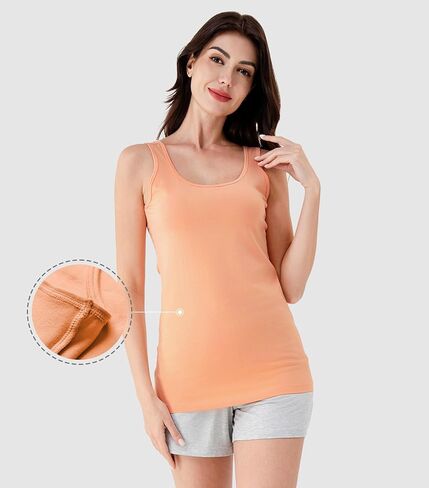 DAVID ARCHY Seamless Tops for Women Combed Cotton Stretch Camisoles for Women 3 Pack in Saudi Arabia