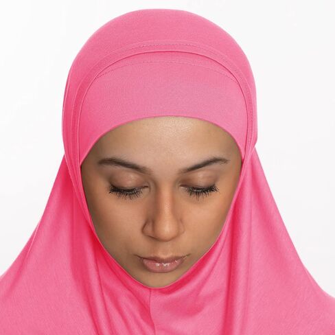 thehijabstore.com نساء 2 قطعة Amira Jersey Hijab - وشاح رأس متوسطة ناع in Saudi Arabia