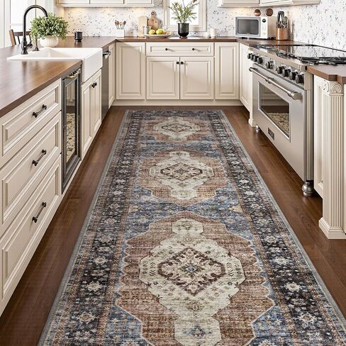 Olive Green 8x10 Area Rugs for Living Room Bedroom Rug Washable Vintage Neutral Farmhouse Rug Carpet Dining Room Rugs Office Retro Oriental Easy Clean Non Slip Large in Saudi Arabia