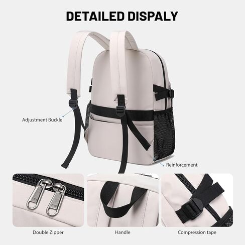 Lohol Lightweight Backpack for Teen Girls, Durable Bookbag with 7 Pockets for School Travel （Purple in Saudi Arabia