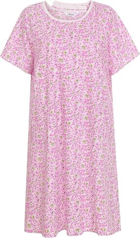 AVIIER 100% Cotton Hospital Gowns for Women Open Back Adaptive Clothing Nightgown Post Shoulder Surgery Patient Gown in Kuwait
