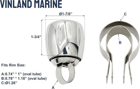 Vinland Marine Steering Wheel Knobs for Boats, 304 Stainless Steel Boat Steering Knob, Boat Knob for Pontoon Steering Wheel, Boat Steering Wheel System steering wheel knob marine in Kuwait