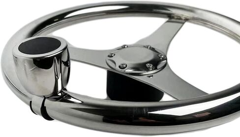 Vinland Marine Steering Wheel Knobs for Boats, 304 Stainless Steel Boat Steering Knob, Boat Knob for Pontoon Steering Wheel, Boat Steering Wheel System steering wheel knob marine in Kuwait