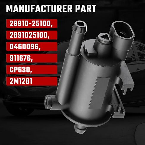 28910-25100 Fuel Vapor Canister Purge Valve 2891025100 for Hyundai Santa Fe 2010-2018 Tucson 10-15 Genesis 10-14 Sonata 06-14 Kia Forte5 replaces 911676 460096 2M1281 2283745 in Saudi Arabia