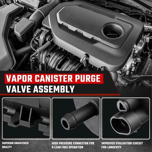 28910-25100 Fuel Vapor Canister Purge Valve 2891025100 for Hyundai Santa Fe 2010-2018 Tucson 10-15 Genesis 10-14 Sonata 06-14 Kia Forte5 replaces 911676 460096 2M1281 2283745 in Saudi Arabia
