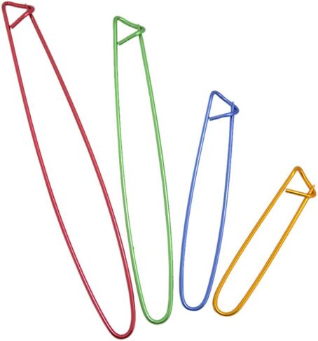 برونا غراند 10 قطع من حامل الغزل الملون من الالومنيوم مع خطافات كروشيه مع 20 قطعة من علامات الخياطة in Kuwait