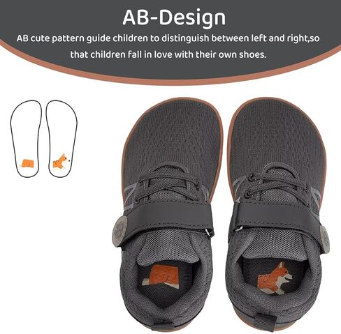 أحذية WateLves للأطفال الصغار واسعة حافي القدمين للأولاد والبنات أحذية رياضية بسيطة تسمح بالتهوية وخفيفة الوزن للمشي تناسب بشكل طبيعي نعل صفر in Kuwait