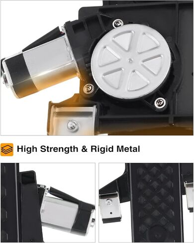 A-Premium Power Electric Window Regulator with Motor Compatible with PT Cruiser 2006-2010 Rear Passenger Side in Kuwait