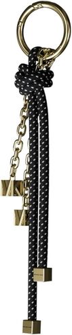 Michael Kors Speckled Cord Charm Key Chain, Black in Saudi Arabia
