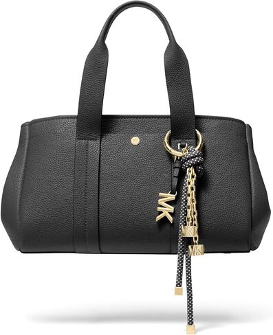 Michael Kors Speckled Cord Charm Key Chain, Black in Saudi Arabia