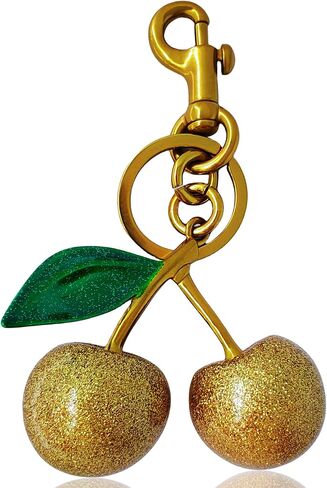 Cherry Bag Charm Purse Handbag Charm Cherry Car Accessories KeyChain Gift for Women Mothers Day Christmas Valentine in Saudi Arabia