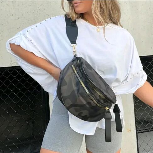 Womens Oversized Tshirts Batwing Short Sleeve Studded Tops Asymmetric Hem Summer Casual Loose Fit Shirts in Saudi Arabia