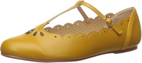 Bettie Page Women's Pinup, Retro, Vintage Flat Sandal in Kuwait