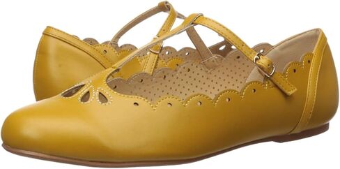 Bettie Page Women's Pinup, Retro, Vintage Flat Sandal in Kuwait