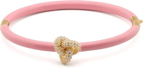 kate spade new york Double Knot Pave Hinged Bangle in Saudi Arabia