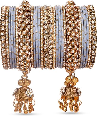 Indian Ethnic Partywear Handmade Bangles – Elegant Jewelry for Women, Perfect for Weddings, Festivals, and Everyday Wear in Saudi Arabia