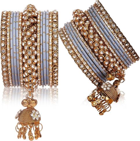 Indian Ethnic Partywear Handmade Bangles – Elegant Jewelry for Women, Perfect for Weddings, Festivals, and Everyday Wear in Saudi Arabia