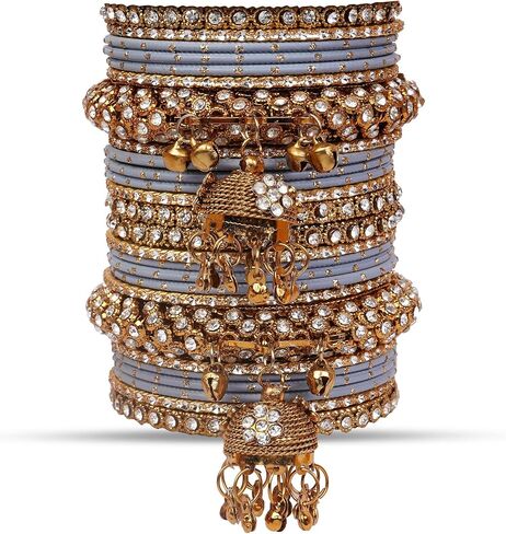 Indian Ethnic Partywear Handmade Bangles – Elegant Jewelry for Women, Perfect for Weddings, Festivals, and Everyday Wear in Saudi Arabia