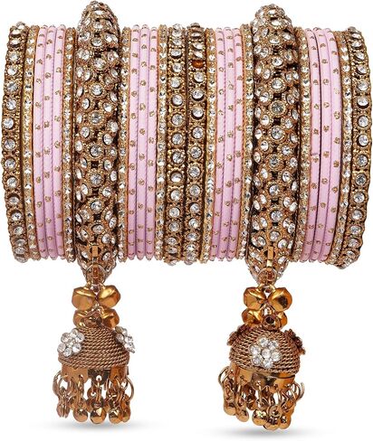Indian Ethnic Partywear Handmade Bangles – Elegant Jewelry for Women, Perfect for Weddings, Festivals, and Everyday Wear in Saudi Arabia