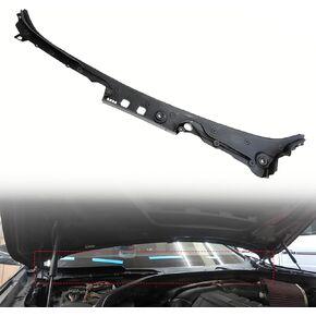 Gxarts 1pc الزجاج الأمامي ممسحة Cowl Cowl العليا في استبدال 51717203124 متوافق مع BMW 5series 528i 535d 550i 2011 2012 2015 2015 2015 إدراج لوحة Grille Top Wiper Deflector