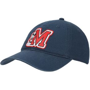 Disney Mickey Mouse M Blue Unstructured Baseball Cap