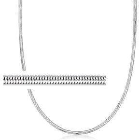 Ross-Simons 3mm Sterling Silver Snake-Chain Necklace