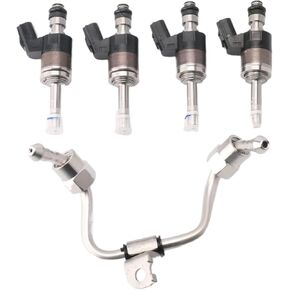 4pcs 16010-5PA-305 Fuel Injectors Compatible with Honda Accord 2018-2020,CR-V 2017-2020,Civic 2016-2021 L4 1.5L Replace 06160-5PA-305 1601059B315