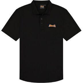 Le TIGRE Classic Cotton Polo Shirt - Black for Men 1 Pc Shirt (XL)