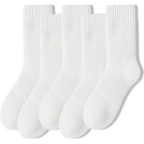 Josnown Wool Socks for Women, 5 Pairs Warm Winter Thermal Thick Socks