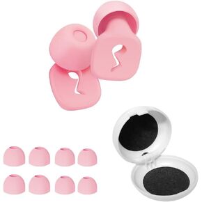 Ear Plugs for Sleeping Noise Cancelling, 1Pair Ear Plugs for Sleeping Concert Earplugs Swimming Ear Plugs Silicone Ear Plugs for Swimming,Sleeping,Concert & 32dB Hearing Protection