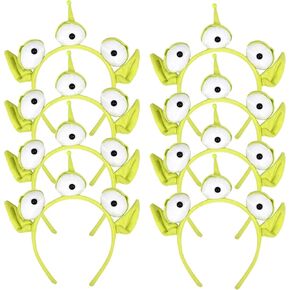 VANVENE Novelty New Alien Ears Costume Plush Headband Adult Child Party Cosplay Gift 8pack