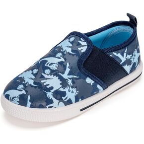 Unisex Slip-On Sneakers Kids Sports Shoes Toddler Casual Lightweight Tennis Shoes for Girls Boys