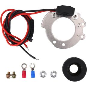 Ignition Conversion Kit, Aublinto 1244A Electronic Ignition Conversion Kit, Ignition Conversion Kit Replace Compatible With Tractors 2N 9N 8N(side mount distributor & 12V only) 500-800 series